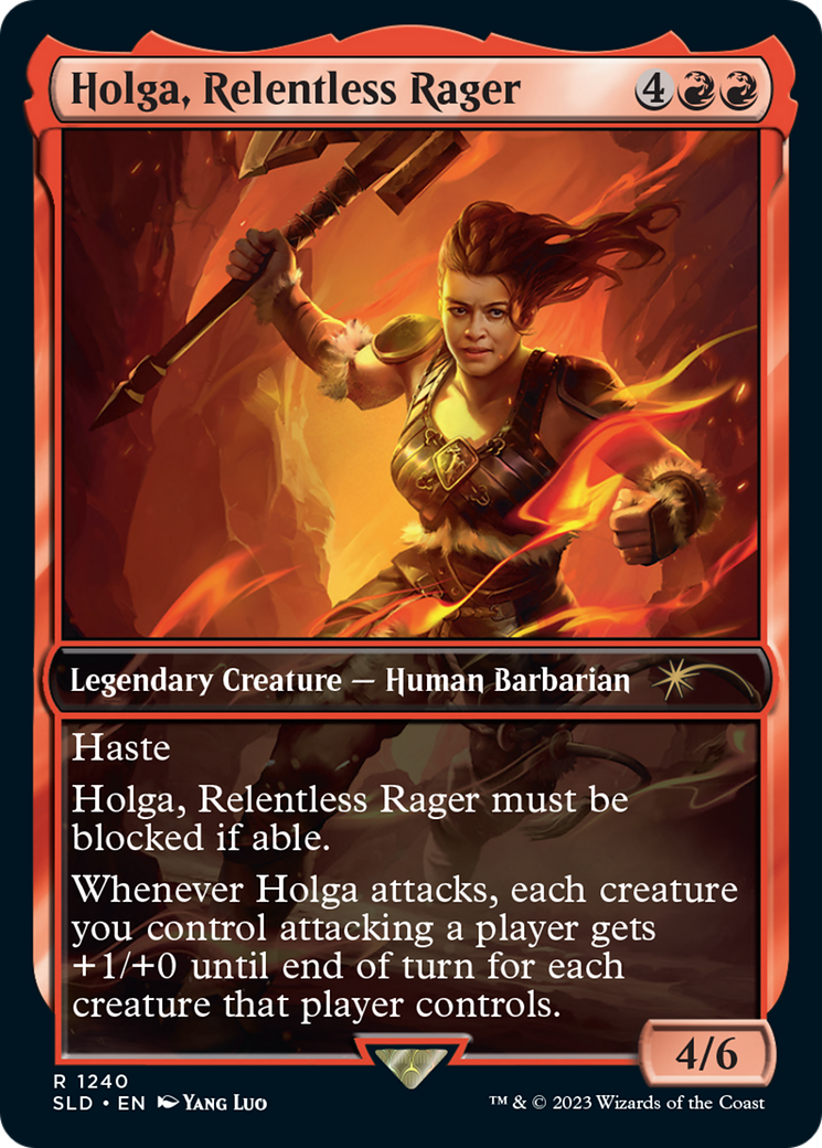 Holga, Relentless Rager [Secret Lair Drop Series] | Exor Games Bridgewater