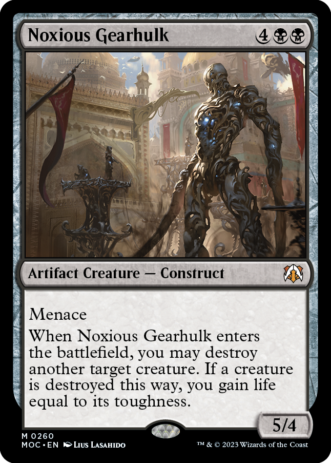 Noxious Gearhulk [March of the Machine Commander] | Exor Games Bridgewater