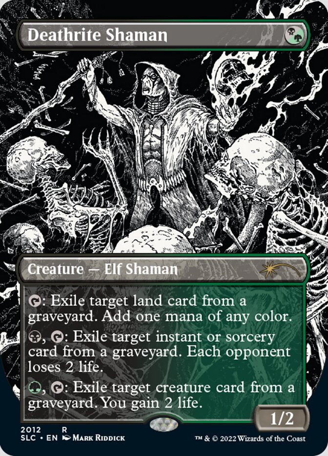 Deathrite Shaman (Borderless) [Secret Lair Countdown Kit] | Exor Games Bridgewater