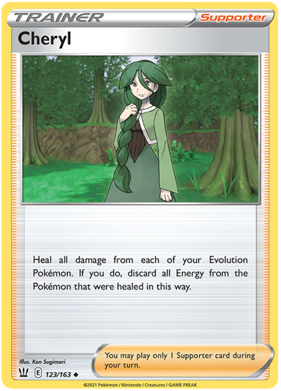 Cheryl (123/163) [Sword & Shield: Battle Styles] | Exor Games Bridgewater