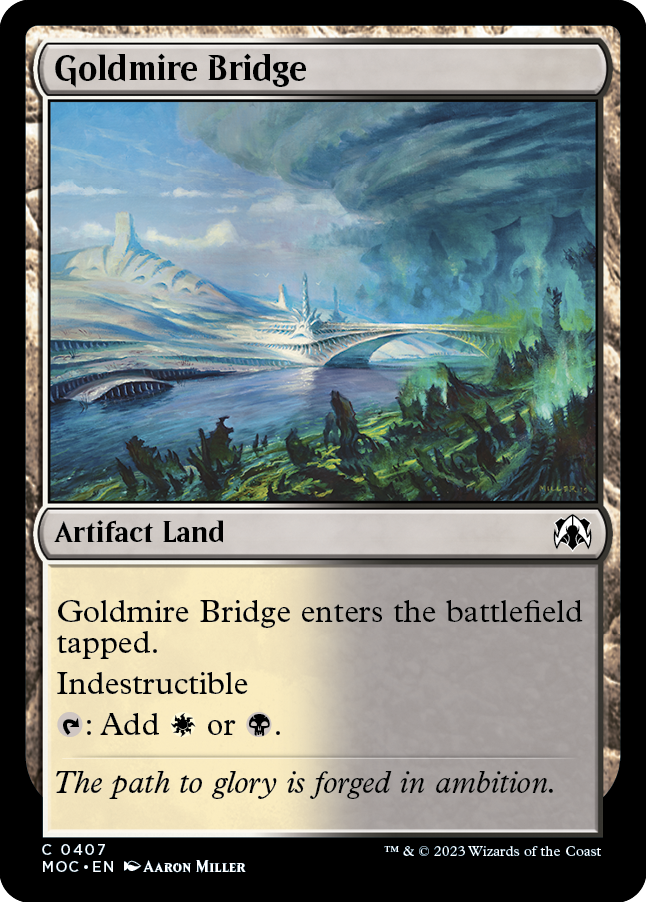 Goldmire Bridge [March of the Machine Commander] | Exor Games Bridgewater