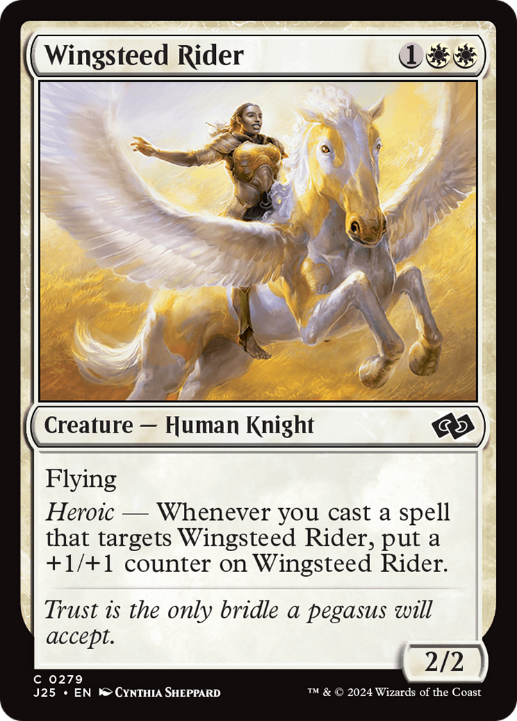 Wingsteed Rider [Foundations Jumpstart] | Exor Games Bridgewater