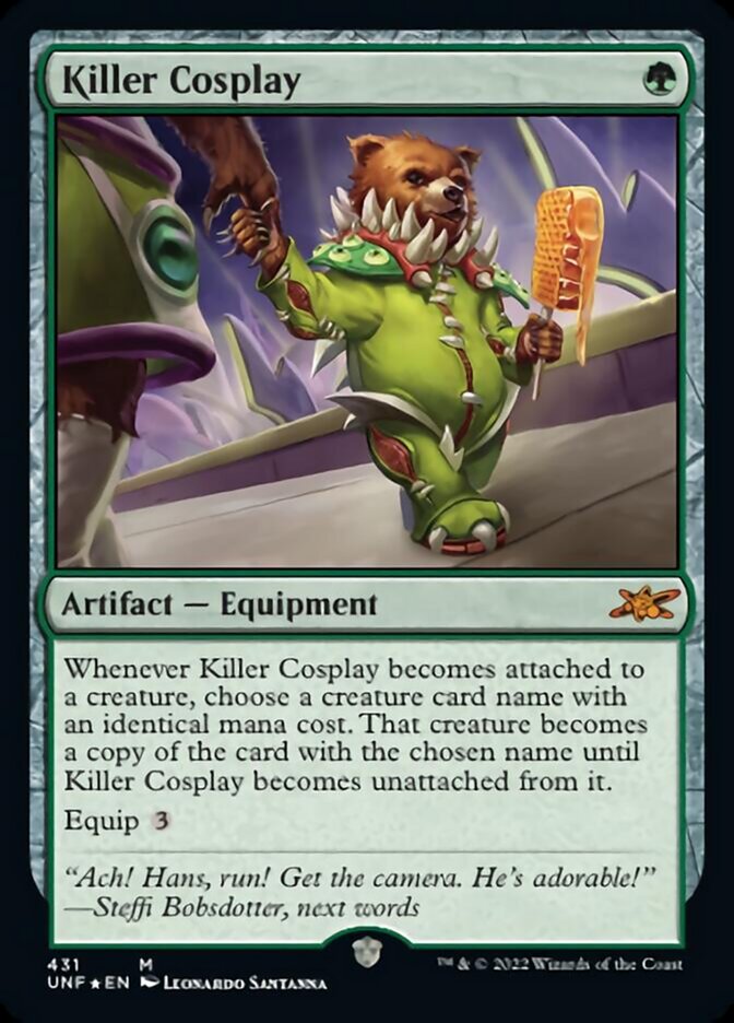 Killer Cosplay (Galaxy Foil) [Unfinity] | Exor Games Bridgewater