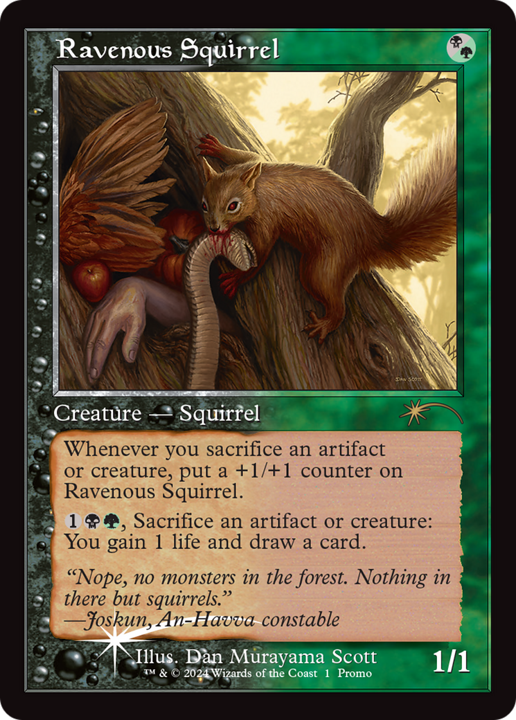 Ravenous Squirrel (Open House) [Wizards Play Network 2024] | Exor Games Bridgewater