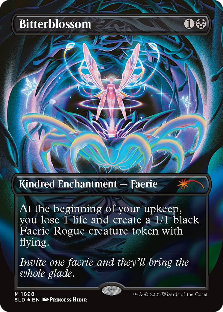 Bitterblossom (Double Rainbow Foil) [Secret Lair Drop Series] | Exor Games Bridgewater