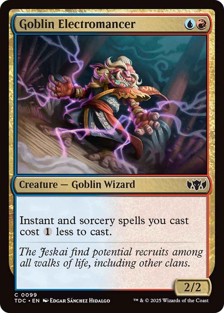 Goblin Electromancer [Tarkir: Dragonstorm Commander] | Exor Games Bridgewater