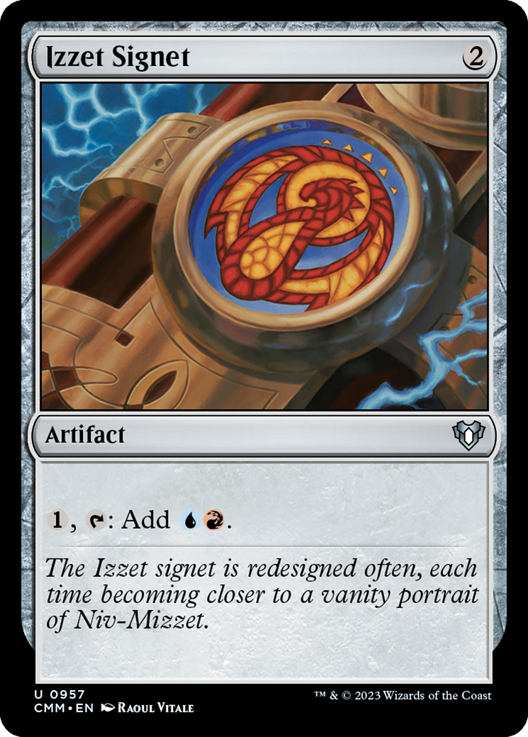 Izzet Signet [Commander Masters] | Exor Games Bridgewater