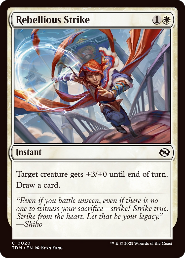 Rebellious Strike [Tarkir: Dragonstorm] | Exor Games Bridgewater