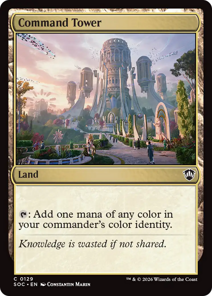 Command Tower [Secrets of Strixhaven Commander] | Exor Games Bridgewater