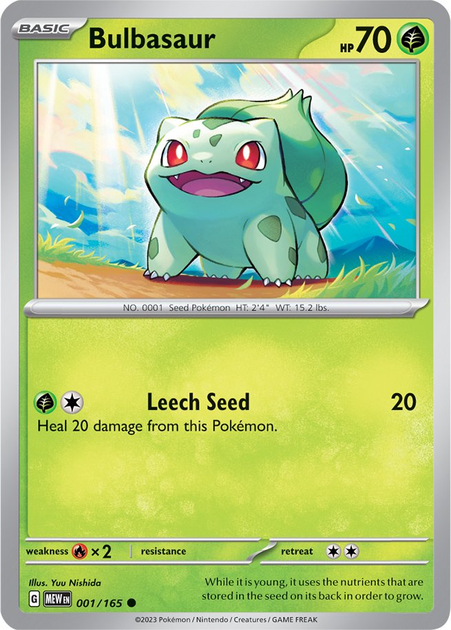 Bulbasaur (001/165) [Scarlet & Violet 151] | Exor Games Bridgewater