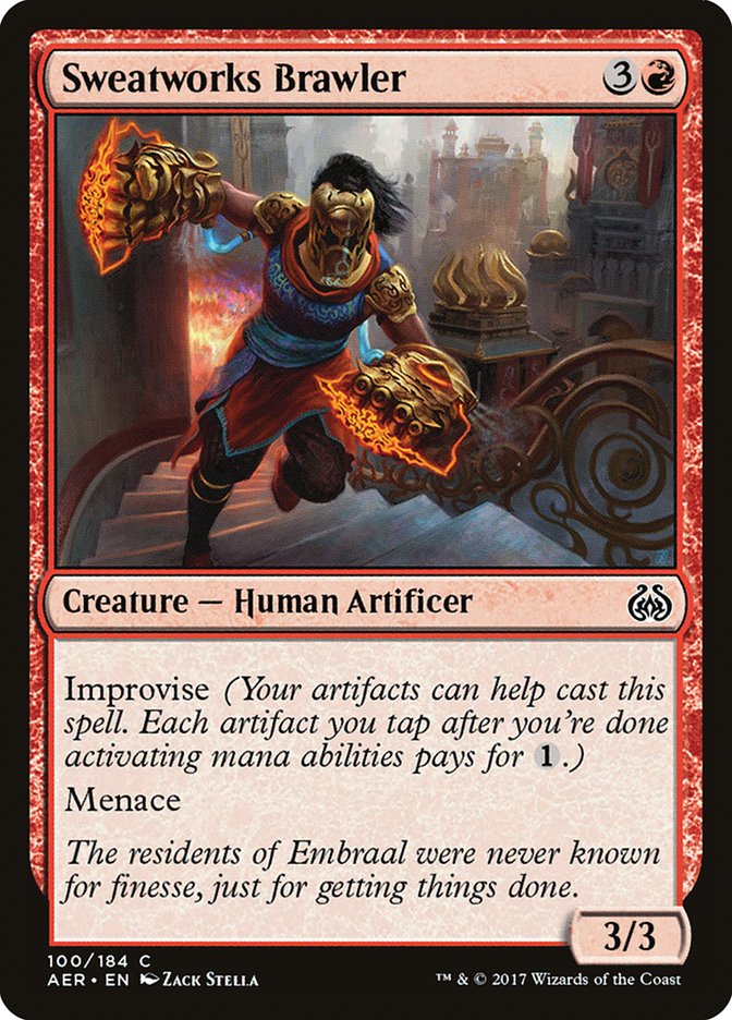 Sweatworks Brawler [Aether Revolt] | Exor Games Bridgewater