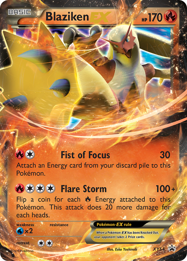 Blaziken EX (XY54) [XY: Black Star Promos] | Exor Games Bridgewater