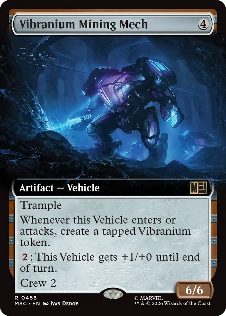 Vibranium Mining Mech (Extended Art) [Marvel Super Heroes Commander] | Exor Games Bridgewater