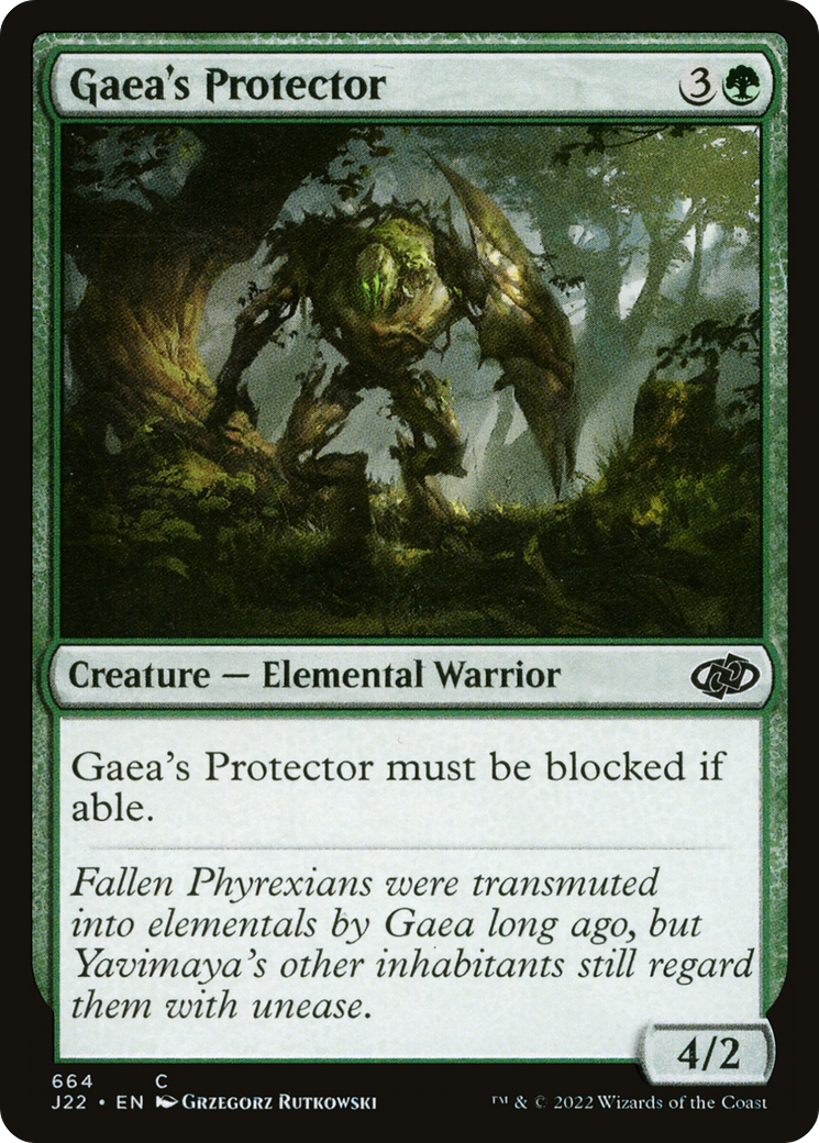 Gaea's Protector [Jumpstart 2022] | Exor Games Bridgewater