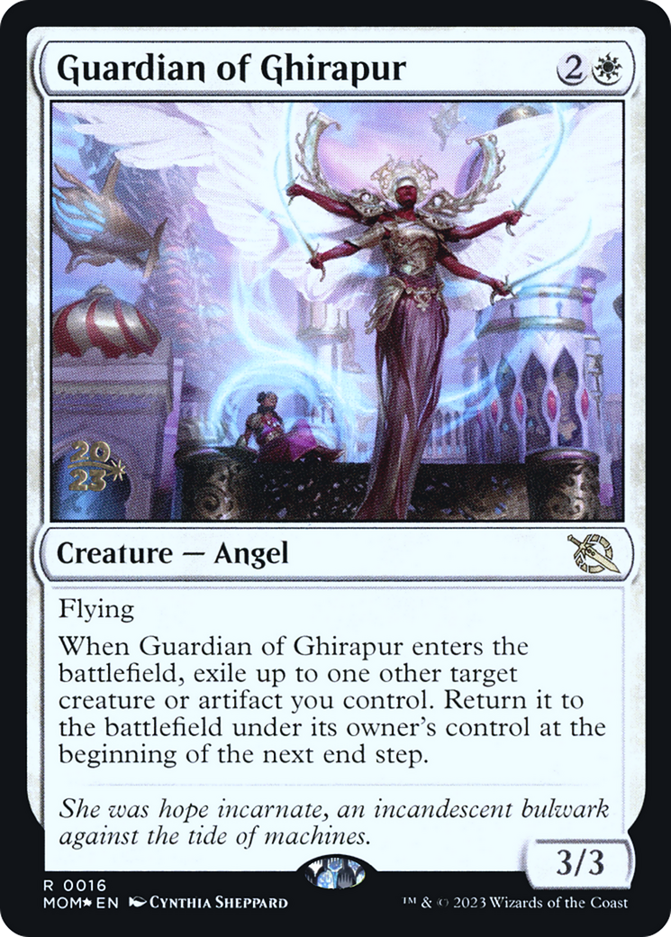 Guardian of Ghirapur [March of the Machine Prerelease Promos] | Exor Games Bridgewater