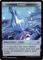 Drone // Lander (0005) Doubled-Sided Token [Edge of Eternities Tokens] | Exor Games Bridgewater