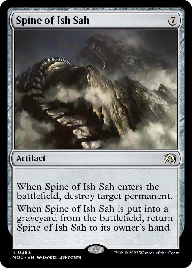 Spine of Ish Sah [March of the Machine Commander] | Exor Games Bridgewater