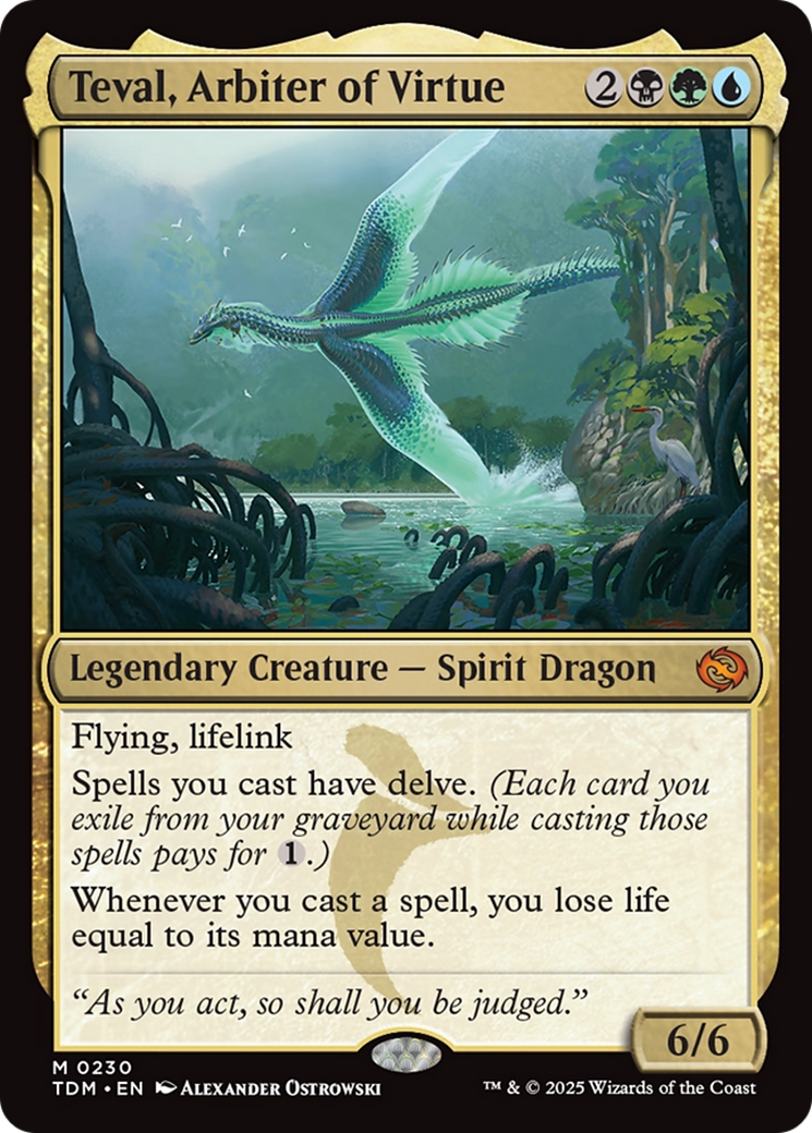 Teval, Arbiter of Virtue [Tarkir: Dragonstorm] | Exor Games Bridgewater