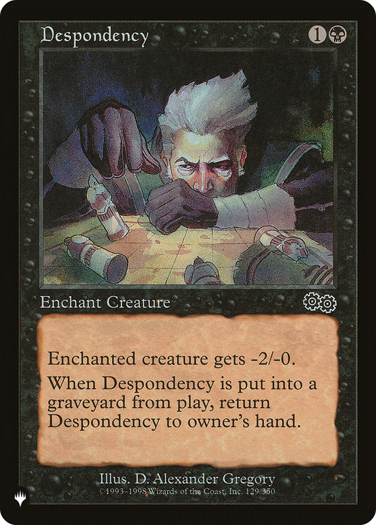Despondency [The List] | Exor Games Bridgewater