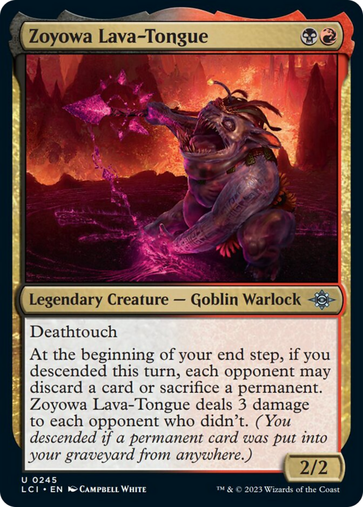 Zoyowa Lava-Tongue [The Lost Caverns of Ixalan] | Exor Games Bridgewater