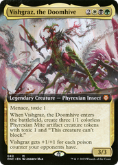 Vishgraz, the Doomhive (Extended Art) [Phyrexia: All Will Be One Commander] | Exor Games Bridgewater