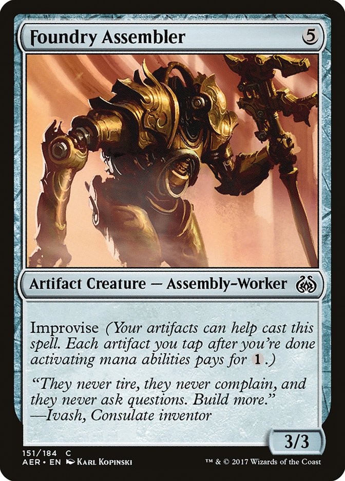 Foundry Assembler [Aether Revolt] | Exor Games Bridgewater