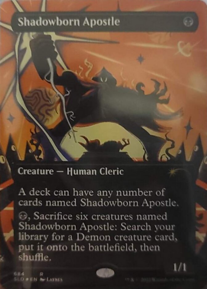 Shadowborn Apostle (Borderless) (684) [Secret Lair Drop Promos] | Exor Games Bridgewater