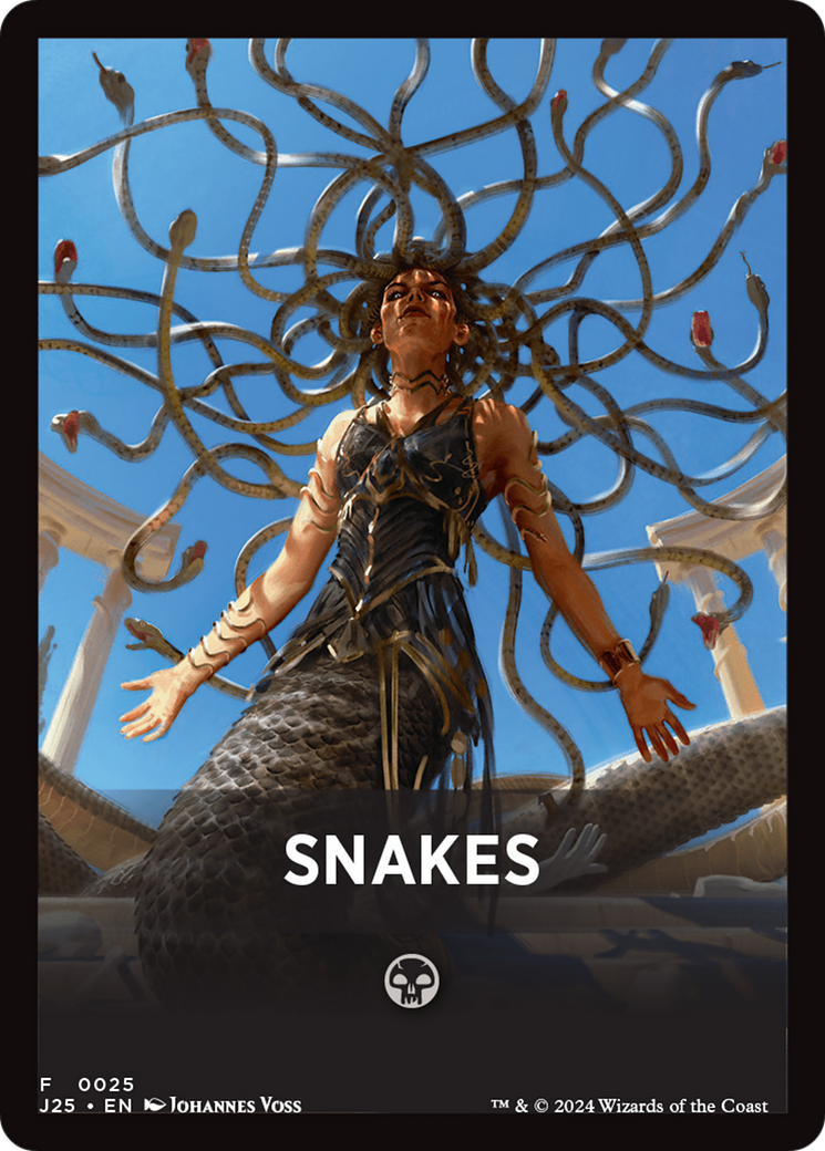 Snakes Theme Card [Foundations Jumpstart Front Cards] | Exor Games Bridgewater