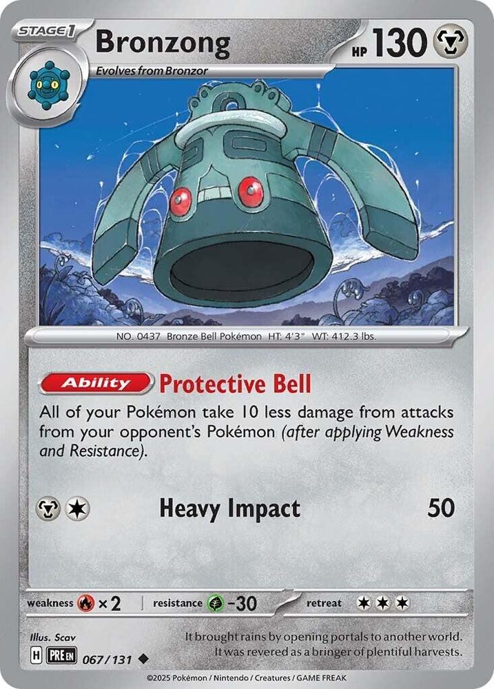 Bronzong (067/131) [Scarlet & Violet: Prismatic Evolutions] | Exor Games Bridgewater