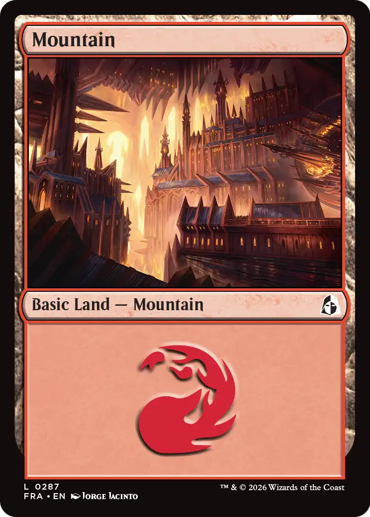 Mountain (0287) [Reality Fracture] | Exor Games Bridgewater