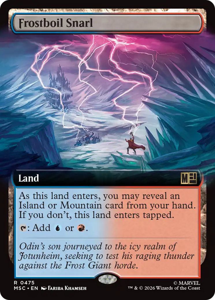 Frostboil Snarl (Extended Art) [Marvel Super Heroes Commander] | Exor Games Bridgewater