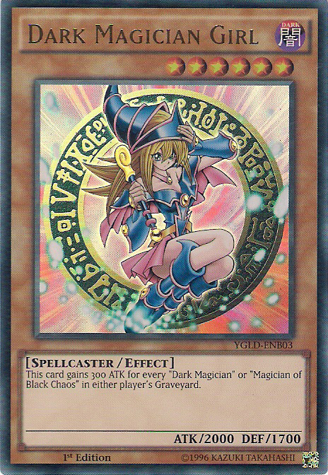 Dark Magician Girl [YGLD-ENB03] Ultra Rare | Exor Games Bridgewater