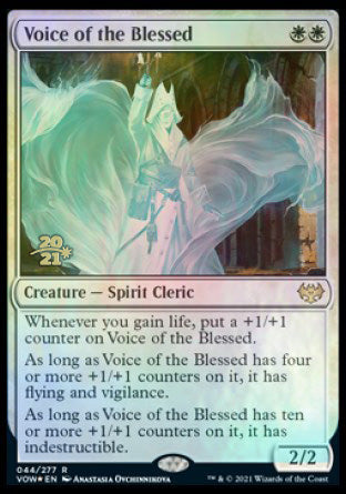 Voice of the Blessed [Innistrad: Crimson Vow Prerelease Promos] | Exor Games Bridgewater