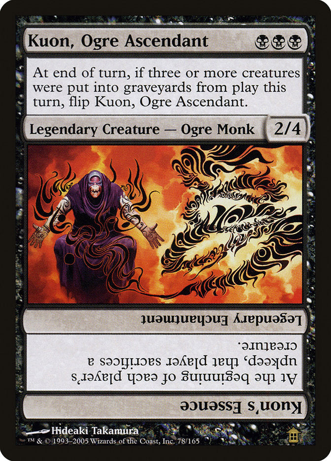Kuon, Ogre Ascendant // Kuon's Essence [Saviors of Kamigawa] | Exor Games Bridgewater