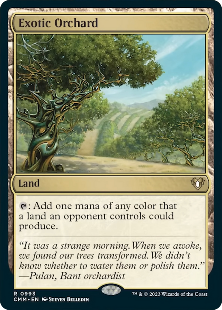Exotic Orchard [Commander Masters] | Exor Games Bridgewater