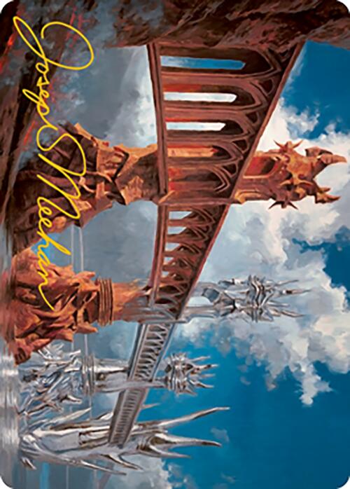 Silverbluff Bridge Art Card (Gold-Stamped Signature) [Modern Horizons 2 Art Series] | Exor Games Bridgewater