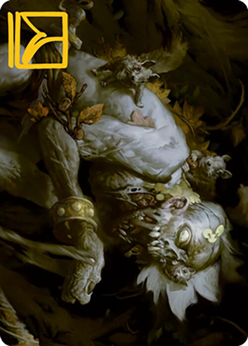 Nested Shambler Art Card (Gold-Stamped Signature) [Modern Horizons 2 Art Series] | Exor Games Bridgewater