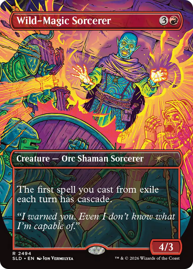 Wild-Magic Sorcerer [Secret Lair Drop Series] | Exor Games Bridgewater