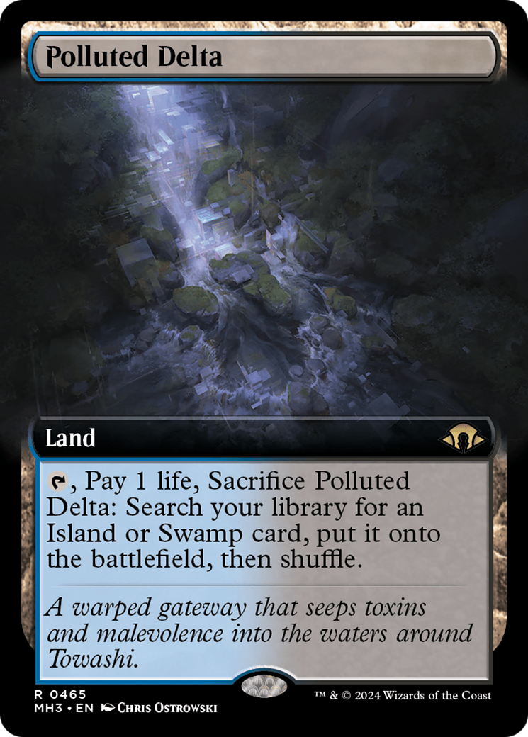 Polluted Delta (Extended Art) [Modern Horizons 3] | Exor Games Bridgewater