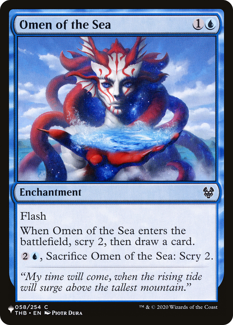 Omen of the Sea [The List Reprints] | Exor Games Bridgewater