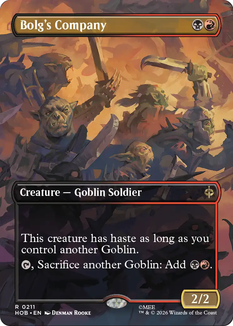 Bolg's Company (Borderless) [The Hobbit] | Exor Games Bridgewater