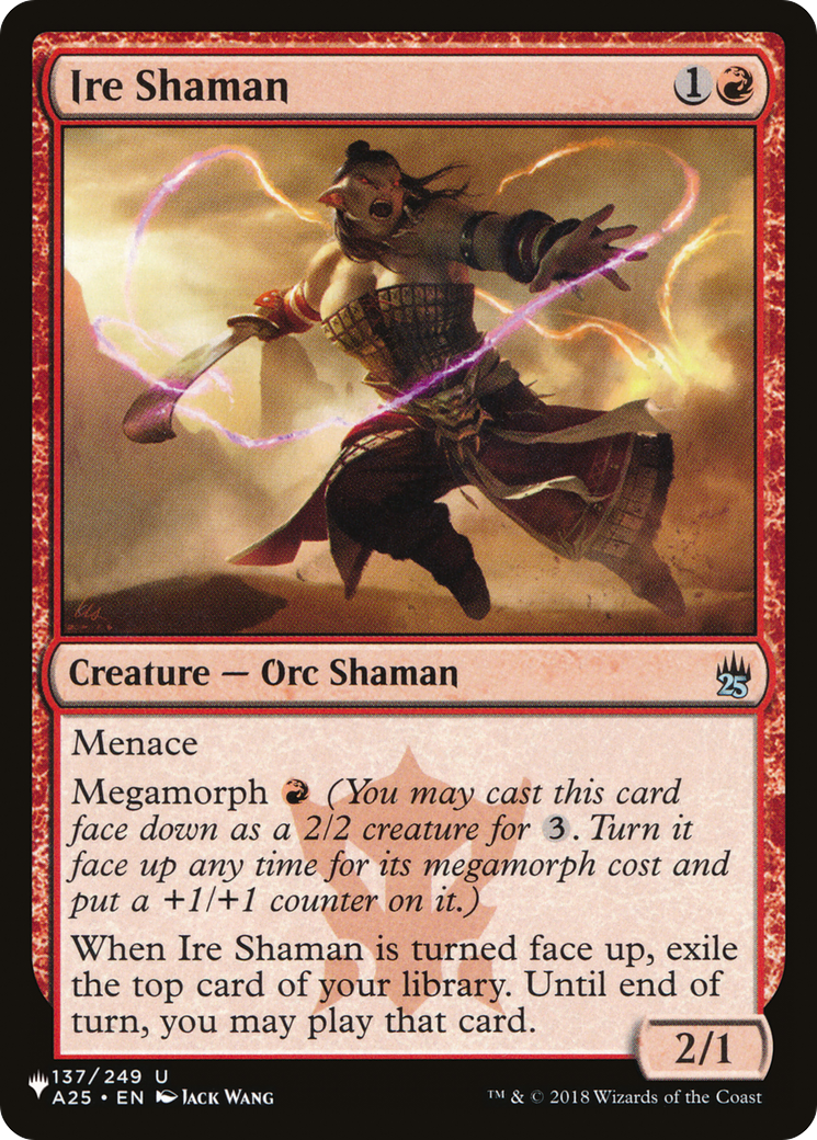 Ire Shaman [The List Reprints] | Exor Games Bridgewater