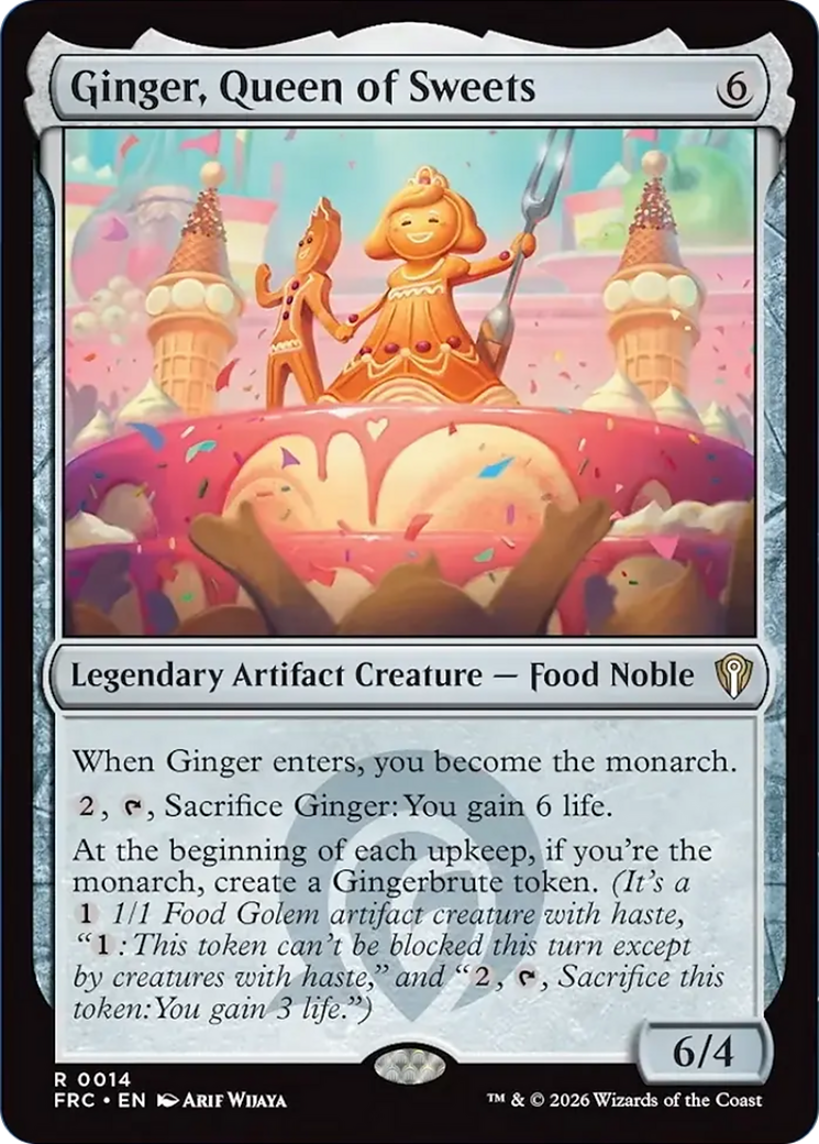 Ginger, Queen of Sweets [Reality Fracture Commander] | Exor Games Bridgewater