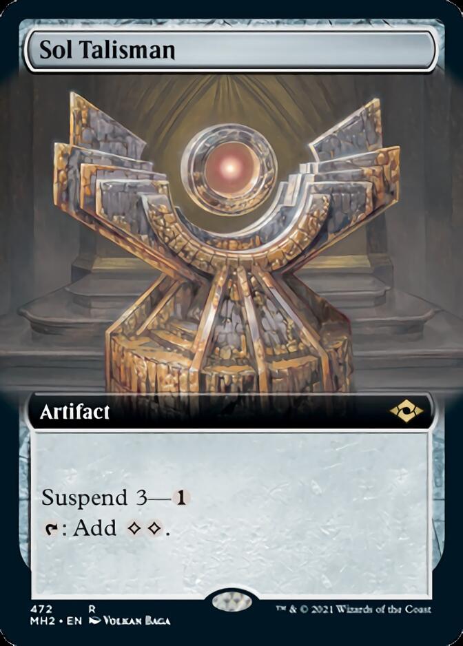 Sol Talisman (Extended Art) [Modern Horizons 2] | Exor Games Bridgewater