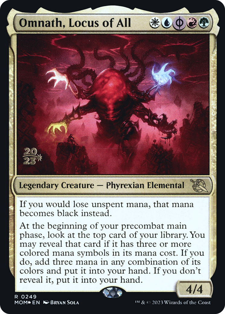 Omnath, Locus of All [March of the Machine Prerelease Promos] | Exor Games Bridgewater