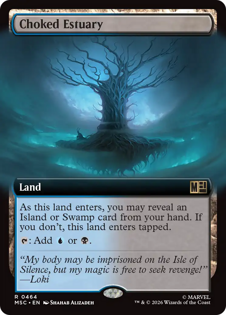 Choked Estuary (Extended Art) [Marvel Super Heroes Commander] | Exor Games Bridgewater