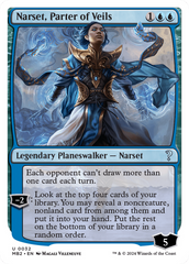 Narset, Parter of Veils (White Border) [Mystery Booster 2] | Exor Games Bridgewater