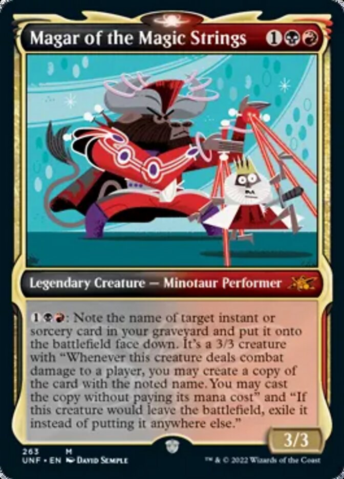 Magar of the Magic Strings (Showcase) [Unfinity] | Exor Games Bridgewater
