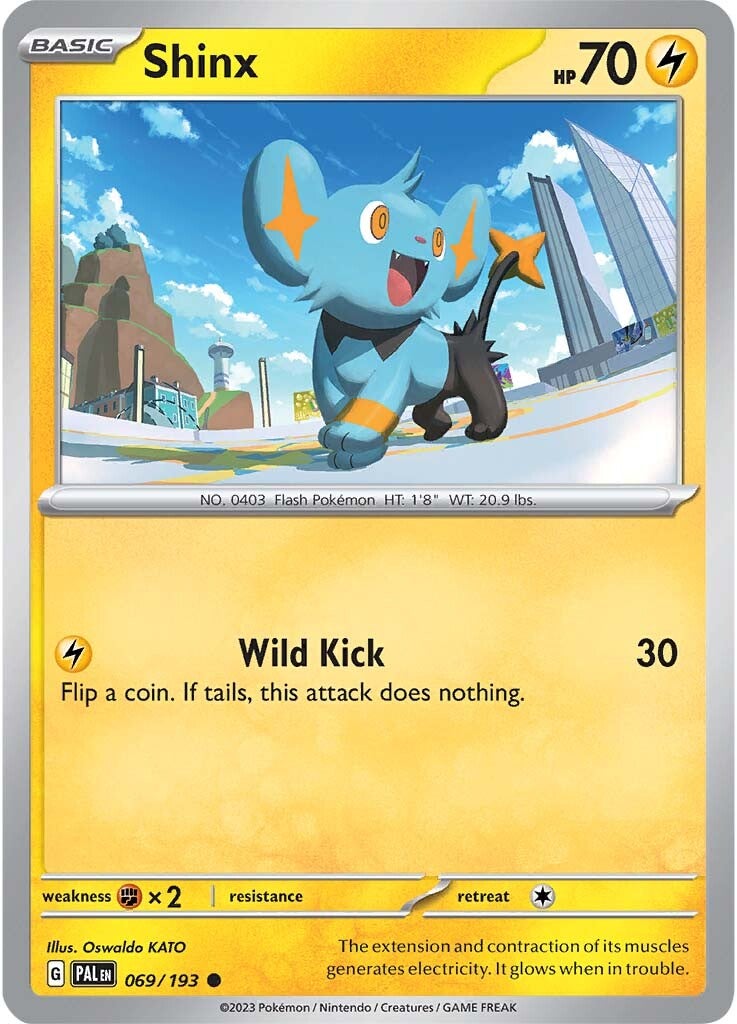 Shinx (069/193) [Scarlet & Violet: Paldea Evolved] | Exor Games Bridgewater