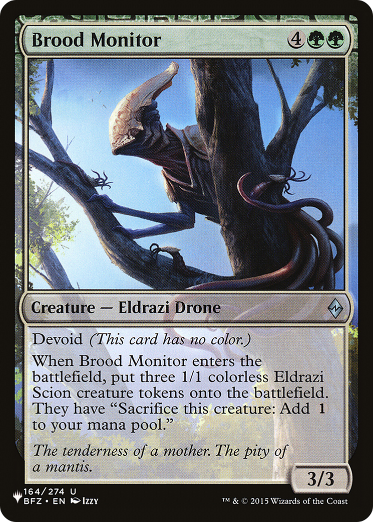 Brood Monitor [The List] | Exor Games Bridgewater